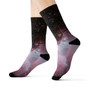Galaxy nebula andromeda unisex adult socks