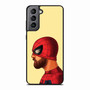 Superhero Series Bearded Spiderman Samsung Galaxy S21 FE 5G Case