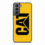 yellow caterpillar logo Samsung Galaxy S21 FE 5G Case