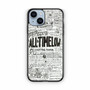 All Time Low Lyrics iPhone 14 Case