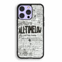 All Time Low Lyrics iPhone 14 | iPhone 14 Plus | iPhone 14 Pro | iPhone 14 Pro Max Case