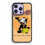 Felix the Cat quotes iPhone 14 | iPhone 14 Plus | iPhone 14 Pro | iPhone 14 Pro Max Case