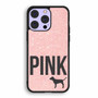 Light Glitter Pink Victoria's Secret iPhone 14 | iPhone 14 Plus | iPhone 14 Pro | iPhone 14 Pro Max Case