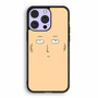 One Punch Man Saitama Face iPhone 14 | iPhone 14 Plus | iPhone 14 Pro | iPhone 14 Pro Max Case