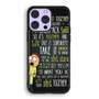 Rick And Morty Quotes iPhone 14 | iPhone 14 Plus | iPhone 14 Pro | iPhone 14 Pro Max Case