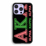 Alpha Kappa Alpha iPhone 14 | iPhone 14 Plus | iPhone 14 Pro | iPhone 14 Pro Max Case