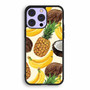 Pineapple Banana Coconut art iPhone 14 | iPhone 14 Plus | iPhone 14 Pro | iPhone 14 Pro Max Case