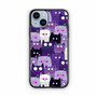 Purple Cat Collage iPhone 14 Case