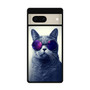 Hipster Cat With Galaxy Glasses Google Pixel 7 | Google Pixel 7 Pro Case