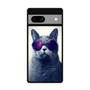 Hipster Cat With Galaxy Glasses Google Pixel 7a Case