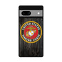 US Marine Corps in Wood Art Google Pixel 7a Case