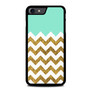 Blue Glitter Gold Chevron iPhone SE 2022 Case