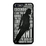 Michael Jackson Lyrics iPhone SE 2022 Case
