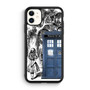 alice tardis sketch iPhone 11 Case