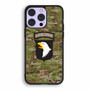 101st Airborne Division in Camo iPhone 14 Pro | iPhone 14 Pro Max Case