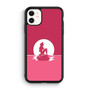 Ariel The Little Mermaid Pink Siluet iPhone 11 Case
