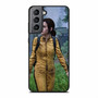 The Last of Us Ellie in Yellow Suit Samsung Galaxy S21 FE 5G Case