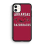 Arkansas Razorbacks iPhone 11 Case