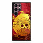 One Piece Golden Logo Samsung Galaxy S22 Ultra Case