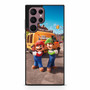 Super Mario and Luigi Samsung Galaxy S22 Ultra Case