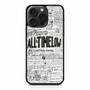 All Time Low Lyrics iPhone 15 Pro Max Case