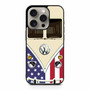 american vw retro bus iPhone 15 Pro Case