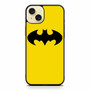 Batman Logo in Yellow iPhone 15 Plus Case