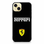 Black Ferrari iPhone 15 Plus Case