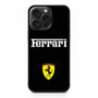 Black Ferrari iPhone 15 Pro Max Case