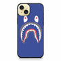Blue Bape Shark iPhone 15 Plus Case