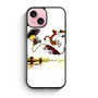 Calvin and Hobbes Playing Together iPhone 15 Case