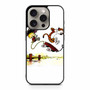Calvin and Hobbes Playing Together iPhone 15 Pro Case