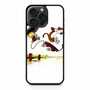 Calvin and Hobbes Playing Together iPhone 15 Pro Max Case