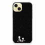 Calvin and Hobbes Under The Night Sky iPhone 15 Plus Case