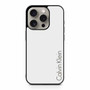 Calvin Klein White Bone iPhone 15 Pro Case