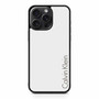 Calvin Klein White Bone iPhone 15 Pro Max Case