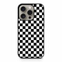 Checkerboard Distortion iPhone 15 Pro Case