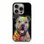 Dog Abstract Pitbull iPhone 15 Pro Case