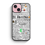Ed Sheeran Quotes 1 iPhone 15 Case