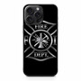 Firefighter silver crest iPhone 15 Pro Max Case