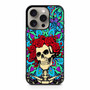 grateful dead rose skull iPhone 15 Pro Case