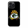 Green Bay Packer On Gloves iPhone 15 Pro Max Case