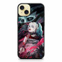 Harley Quenn and Joker in Abstruct Art iPhone 15 Plus Case Harley Quenn and Joker in Abstruct Art iPhone 15 Plus Case