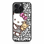 hello kitty leopard background iPhone 15 Pro Max Case