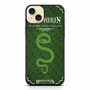 hogwarts slytherin iPhone 15 Plus Case