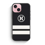Hurley White Strip iPhone 15 Case