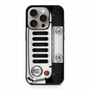 Jeep Wrangler White iPhone 15 Pro Case Jeep Wrangler White iPhone 15 Pro Case