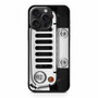 Jeep Wrangler White iPhone 15 Pro Max Case Jeep Wrangler White iPhone 15 Pro Max Case