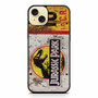 jurassic park ticket iPhone 15 Plus Case