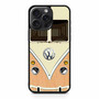 light wood vw retro bus iPhone 15 Pro Max Case
